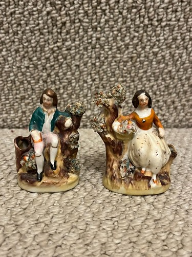 Staffordshire antique figure - staffordshire,