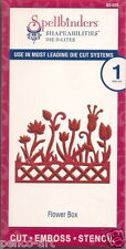 Spellbinders Shapeabilities Die D-Lites cut emboss stencil Flower Box 1pc