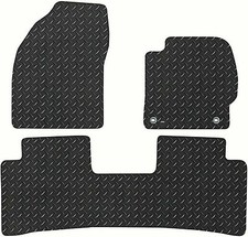 TOYOTA  AURIS 2013 Onward RUBBER 3 MM CAR FLOOR MATS FULLY TAILORED