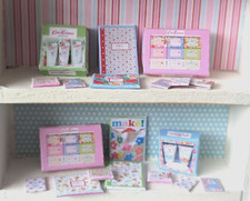 MAKE YOUR OWN Cath Kidston theme items KIT 1:12th scale dolls house modern DH37