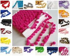 POM POM Bobble Trim Fringe Trimming Size XL - 2cm ball - sold by the metre #C