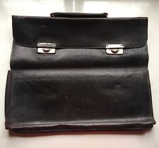 Brown LEATHER Vintage Document