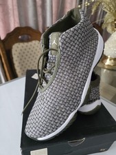 JORDAN FUTURE TEXTILE OLIVE GREEN TRAINERS UK 11 EUR 46 (2017)