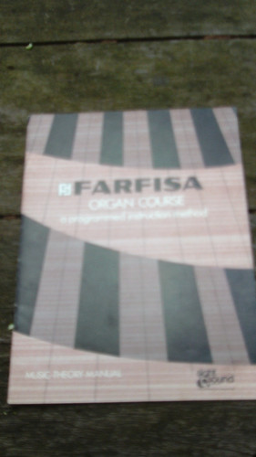 Farfisa organ course 1968 - farfisa,