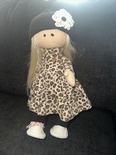 Handmade rag doll and - rag,
