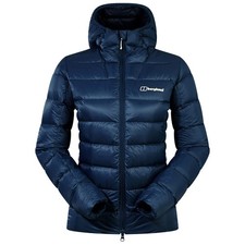 Berghaus Womens Summit Nomad Down Insulated Hooded Jacket - Hale Navy