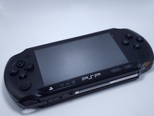 Sony PSP E1004 Street Handheld Console Black + Charger | Tested Working