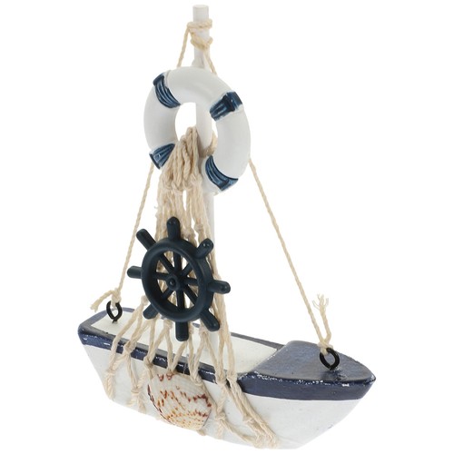Mediterranean style boat model - mediterranean,