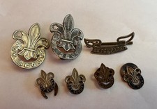 7 Boy Scout Badges, cap x2