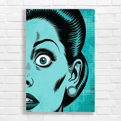 Vibrant pop face - vibrant,