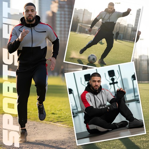 New men tracksuit - men's,