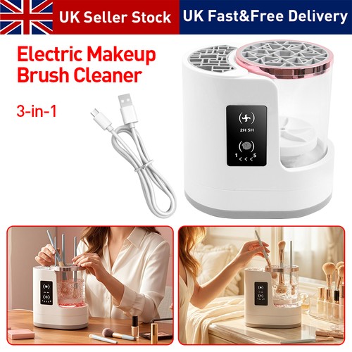 Electric makeup brush cleaner - brush,