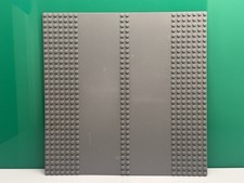 LEGO Baseplate 32x32 with Straight Double Driveway Road 30225 From Space 3368
