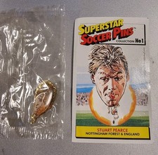 Enamel pin badge & card 1993