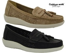 Ladies Cushion Walk Low Heel