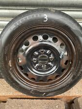 CITROEN C1/AYGO/107 SPARE STEEL WHEEL SPACE SAVER 4 SPOKE 14 NCH SIZE 195/65R14