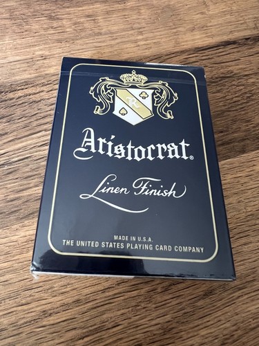 Aristocrat blue playing cards - playing,