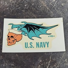 Vintage ED ROTH Decal US NAVY