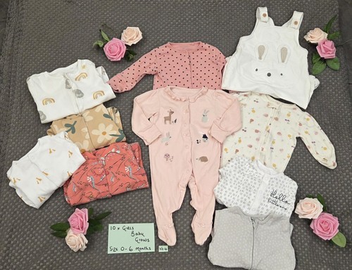 Baby girls clothes bundle - girls, 0-6