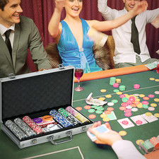 SPORTNOW 300 Piece Poker Chips