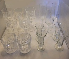 Lead Crystal Glassware Set Of