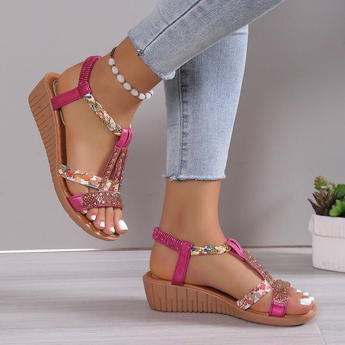 Women ladies sandals wide - ladies,