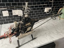 ELY Q Nitro  RC  Helicopter with Evolution 52 Engine For Spares Or Repair