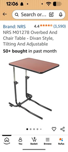Nrs over bed table hospital - nrs,