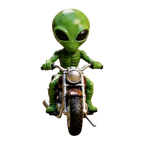 Alien statue - alien,