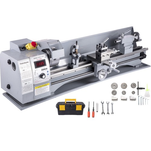 Mini metal lathe benchtop - metal,