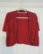 Women's Red Debenhams Bolero