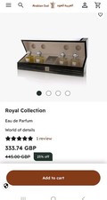 Royal Collection by Arabian Oud 4x 100ml Oriental perfume see description 