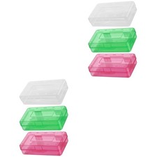  2 Pieces Clear Storage Boxes