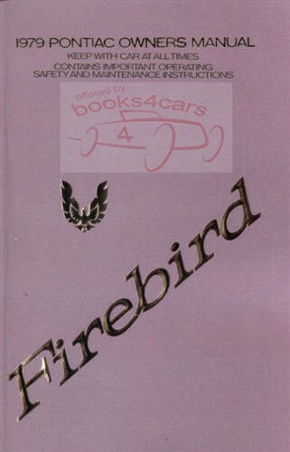Firebird 1979 owner manual - firebird,