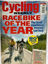 CYCLING WEEKLY - 13 AUG 2005 - RACEBIKE OF THE YEAR - SCOTT CR1 - COLNAGO C50