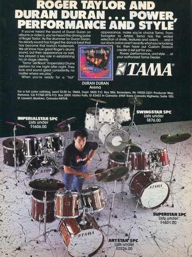 1985 print tama drums - 1985,