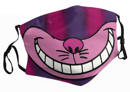 Cheshire cat face mask - cheshire,