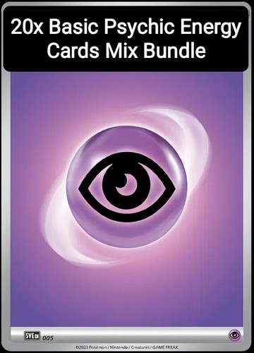 20x pokemon basic - pokemon, psychic