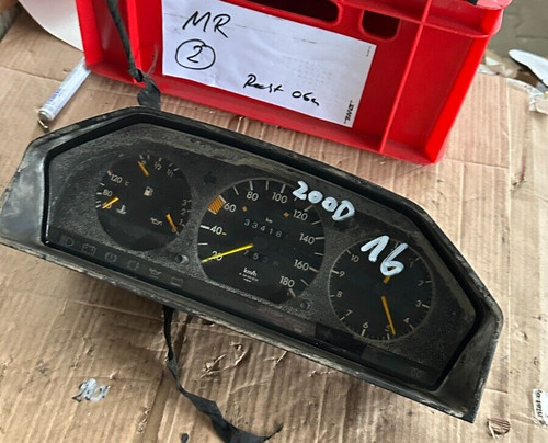 Mercedes instrument cluster