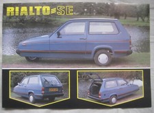 1987 Reliant Rialto SE Sales