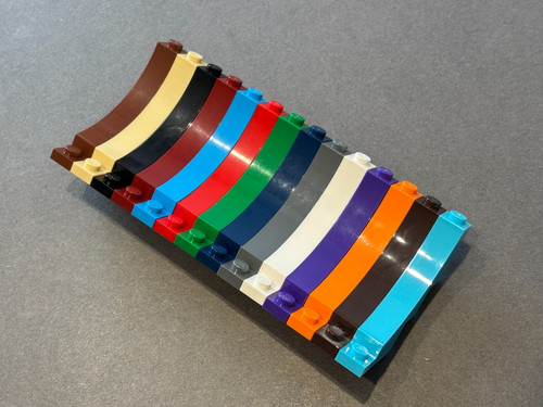 Lego 30099 brick slope curved - lego,