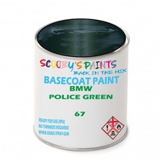 For BMW POLICE GREEN Paint