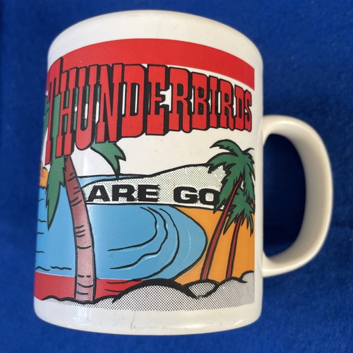 Vintage thunderbirds mug - thunderbirds,