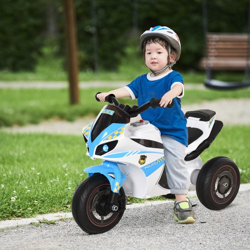Kids ride police bike - ride-on,