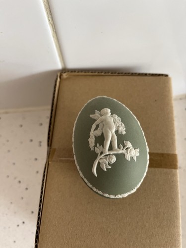 Wedgwood sage green jasperware - sage,