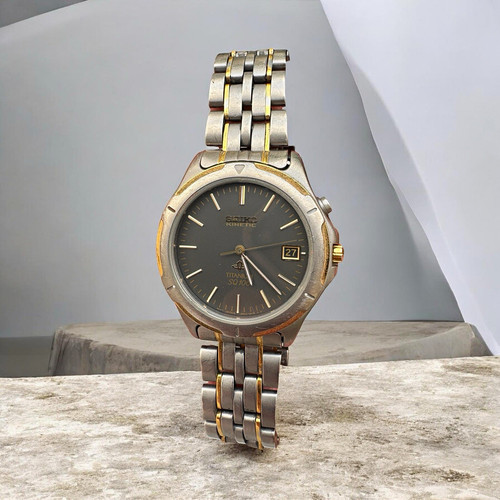 Seiko kinetic 5m43 0a20 - seiko,