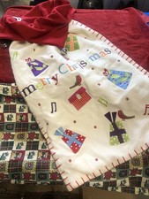 Adorable Top Quality Luxury Appliqué John Lewis Christmas  Stocking/ Sack ?