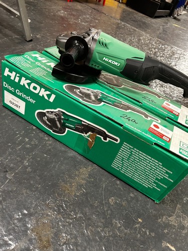 Hikoki angle grinder - angle, 240v