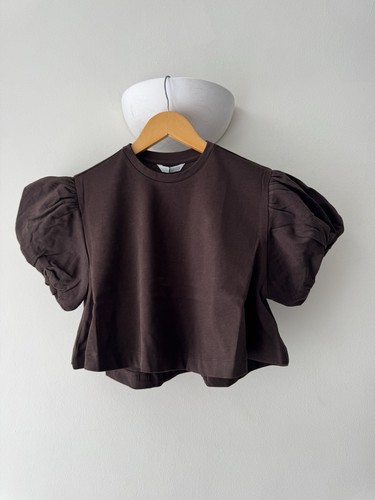Zara chocolate brown - brown, puff