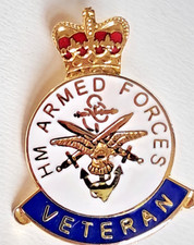HM Armed Forces Veteran Enamel